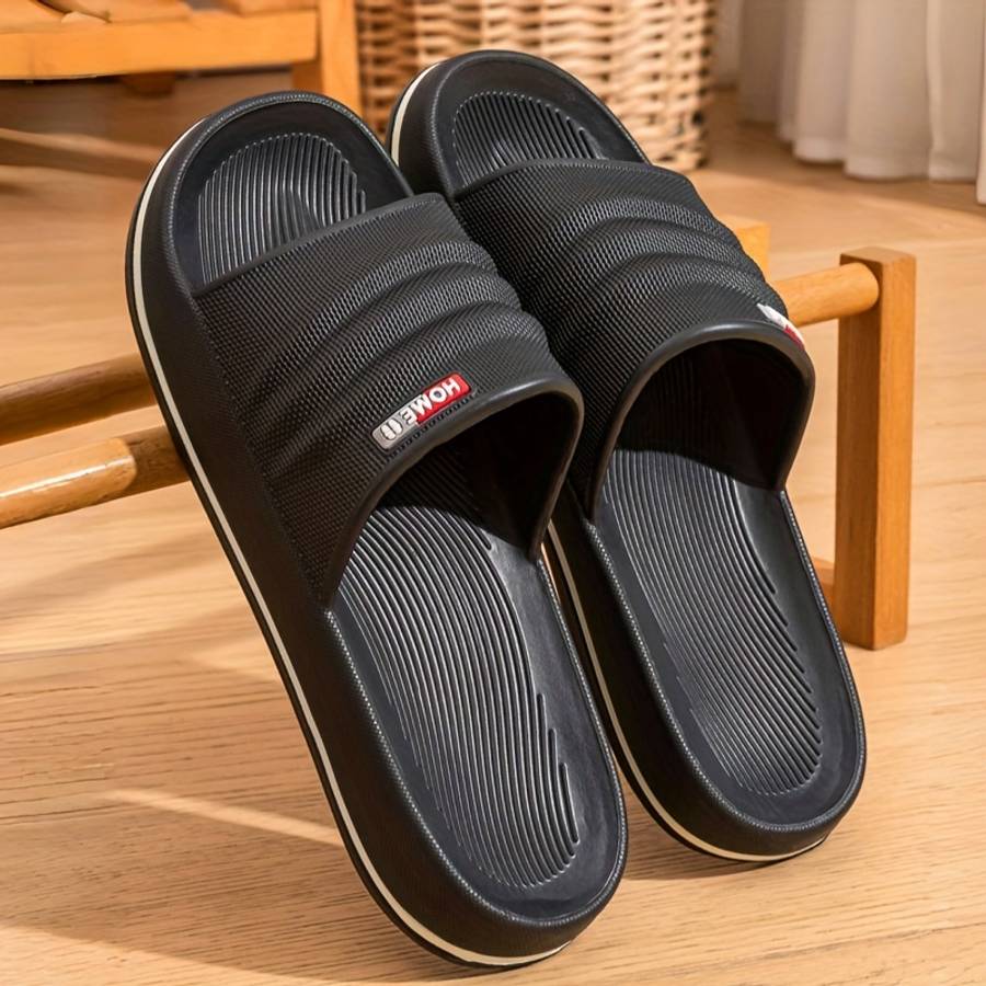 Men Slippers Summer Style Blue Size Uk 4.5 To 5