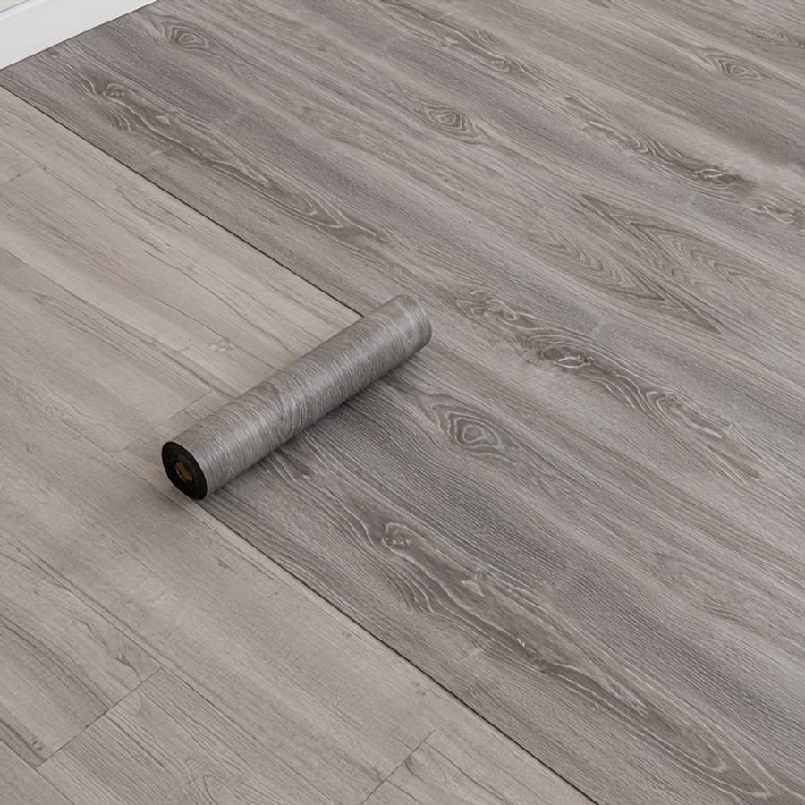 Self Adhesive Floor Stickers Medium Gray Oak 3Roll