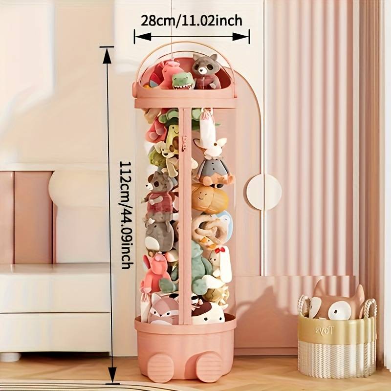 Storage And Organizationcolor Zipper Style Pink Model Medium Size  142.01 X 27.99 Cm