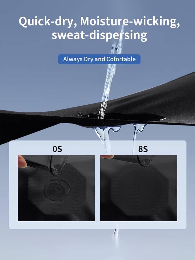 Men S Clothing Color Black Two Piece Set Quick Drying Breathable Sweat Wicking Size S