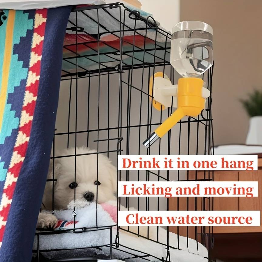 Pet Supplies Color Yellow Size Pet Water Dispenser