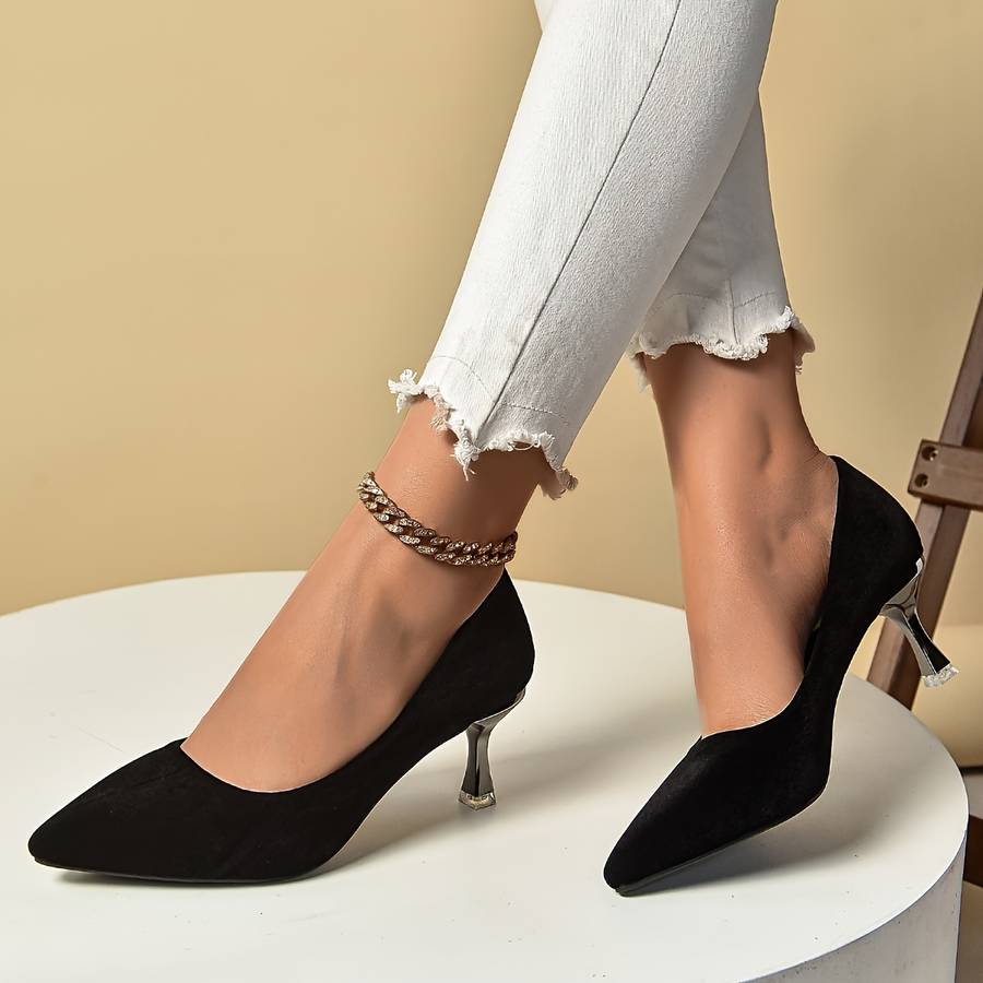 Women S High Heels Color Black Sizeuk 2.5