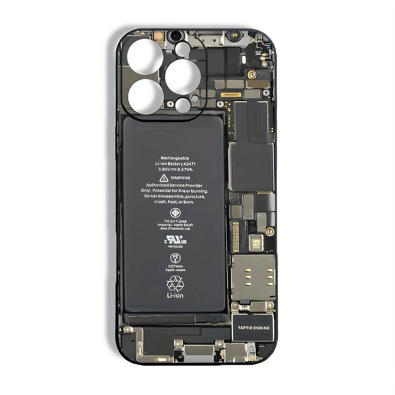 1Pc Black For iPhone 11 Phone Case Phone Cover
