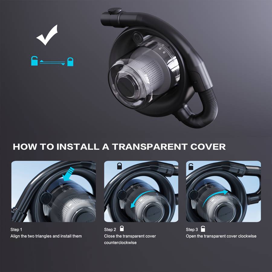Vacuum Cleaner Color 906Pro Blue