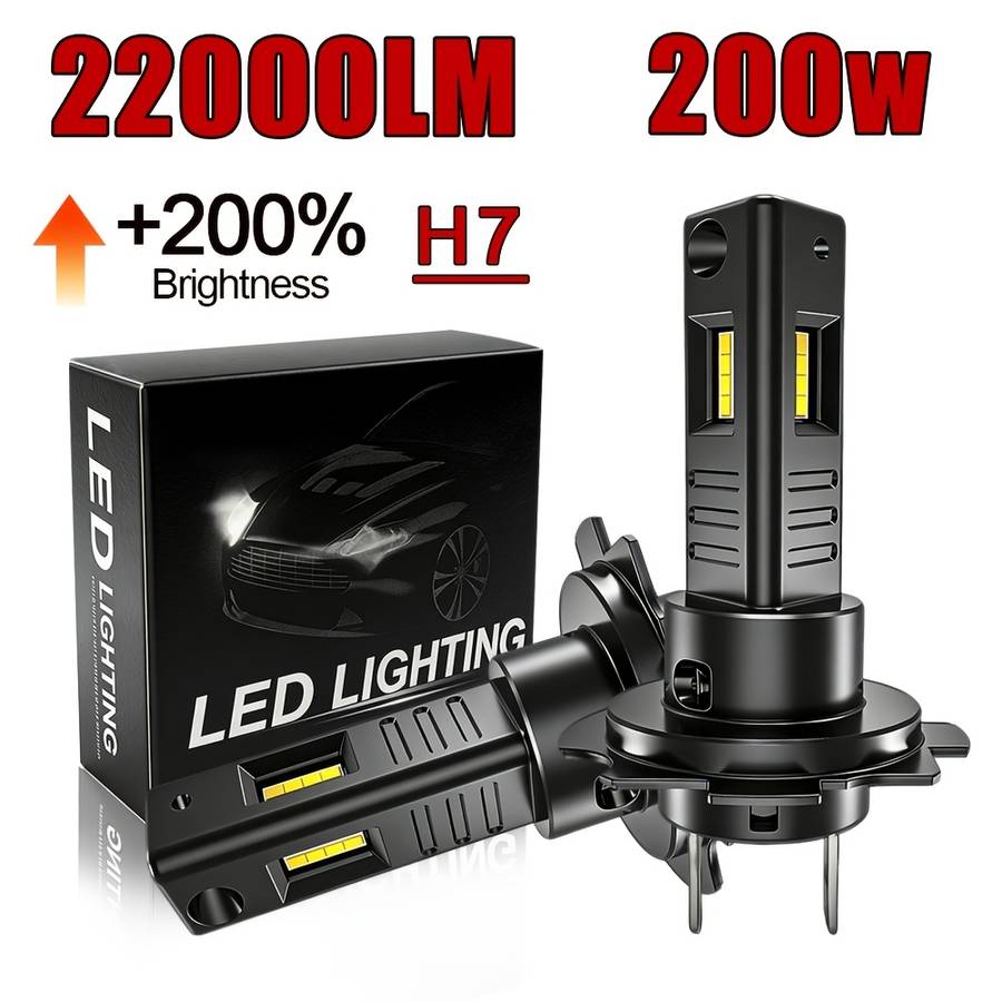 Car Lights Color 2Pcs H7