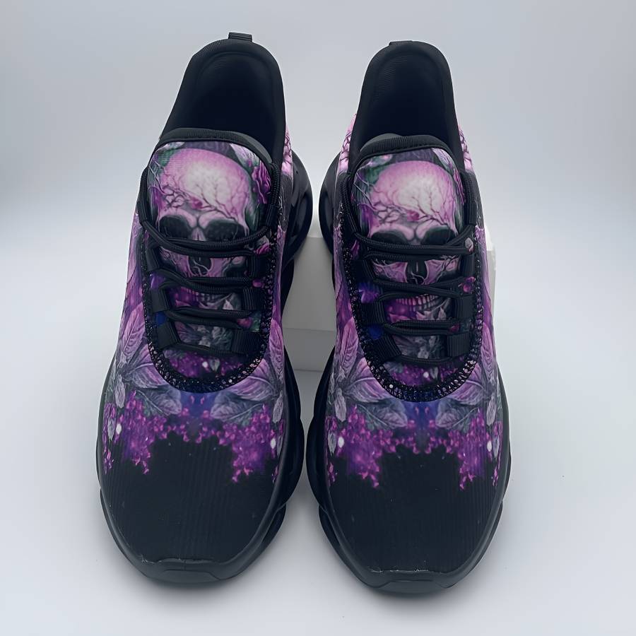 Women S Sneakers Color Purple And Black Sizeuk 4.5