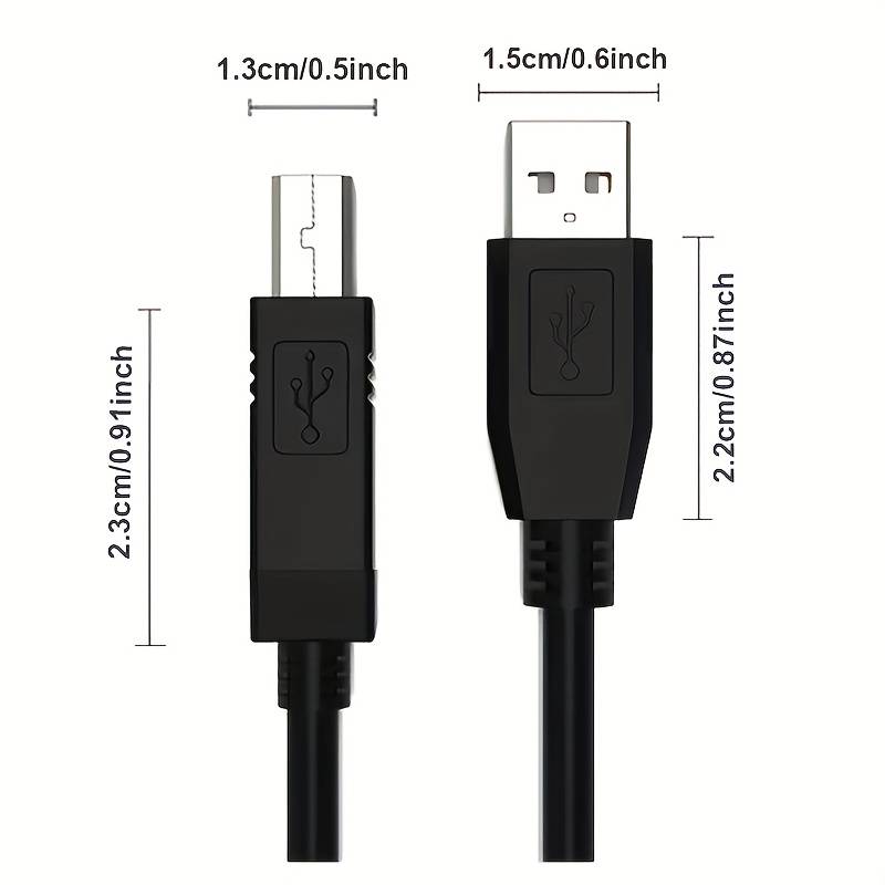 1 x 100 cm USB Printer Cable