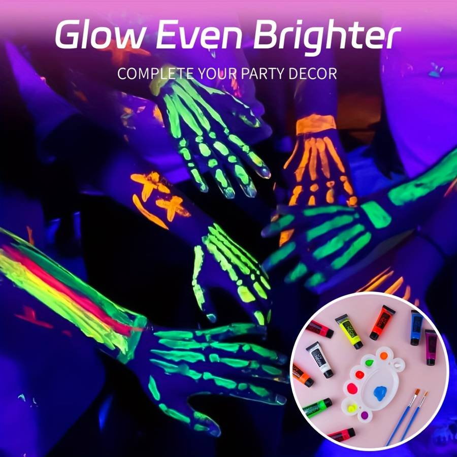 Halloween Decorations Model 8 Colors Paint Kit