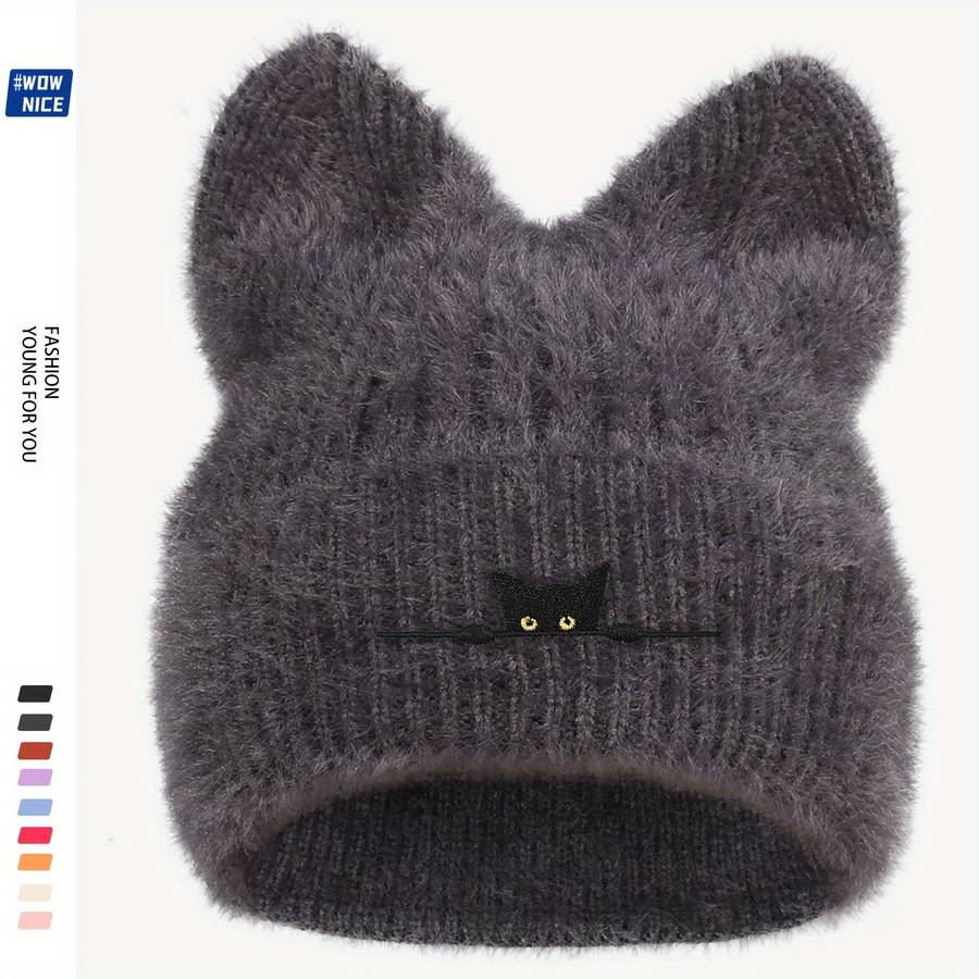 Winter Hat Color Dark Gray