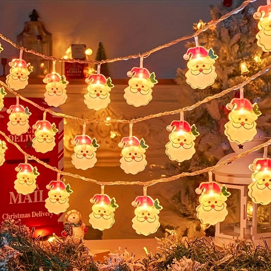 Christmas Lights Santa Claus 1.5M 10Led