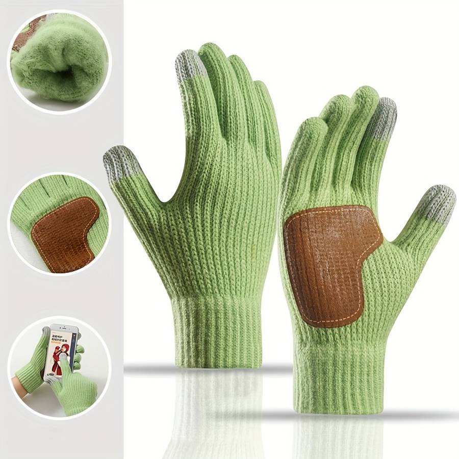 Winter Gloves Color Black