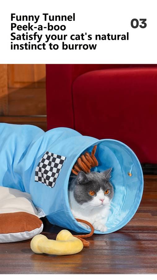 Pet Supplies Style Retro Telephone Pet Tunnel Bed