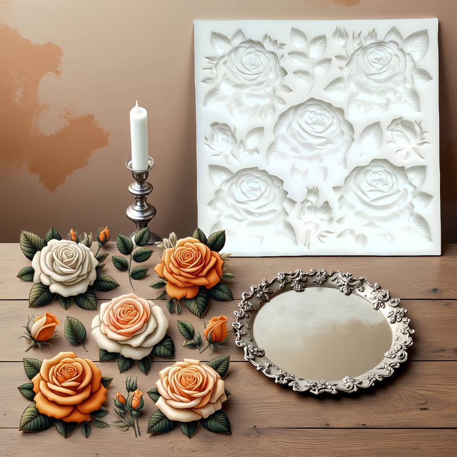 Suitable For Baking Molds Style Flower