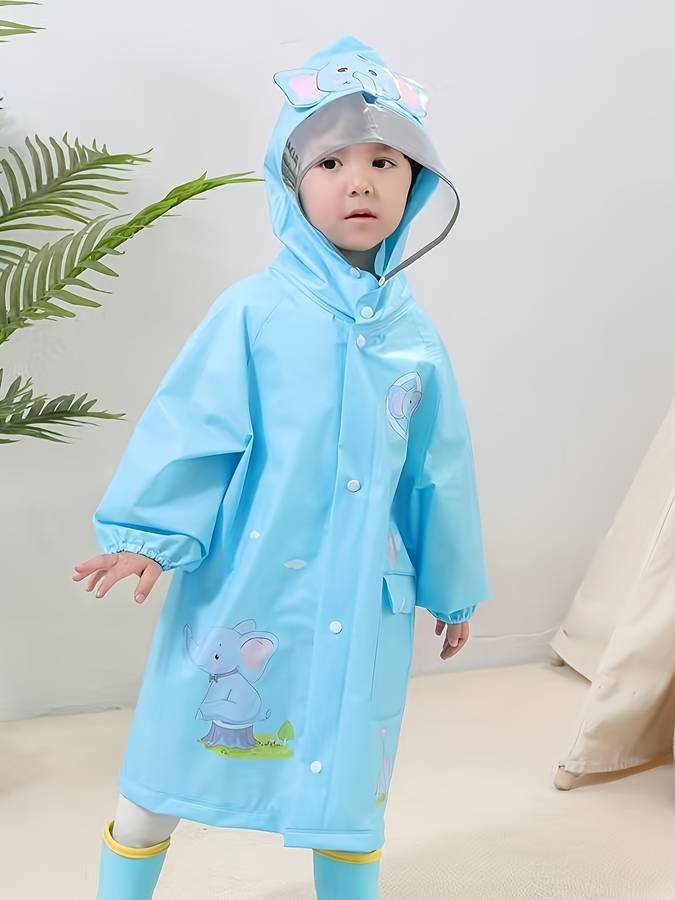 Raincoat Sky Blue Size M