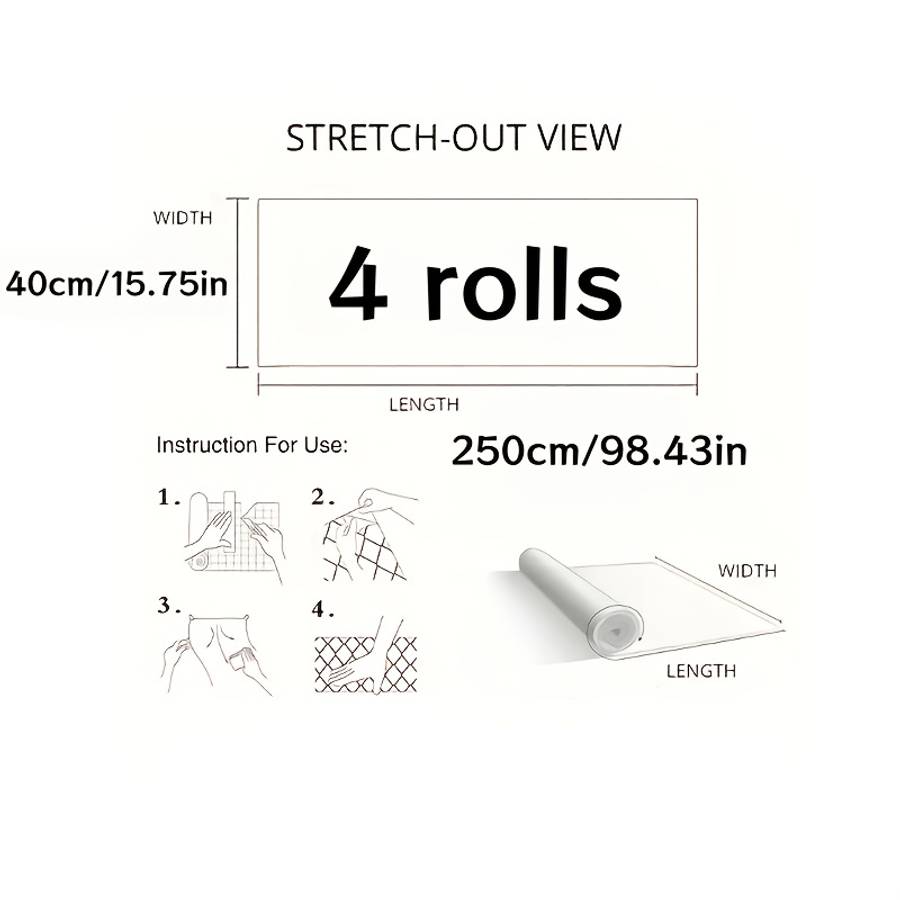 Self Adhesive Floor Stickers Gbjh005 4 Rolls