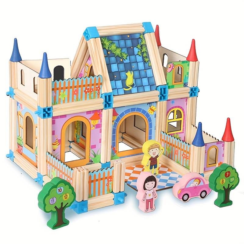 Building Toy Architectural Model Toy Set Quantity 268Pcs
