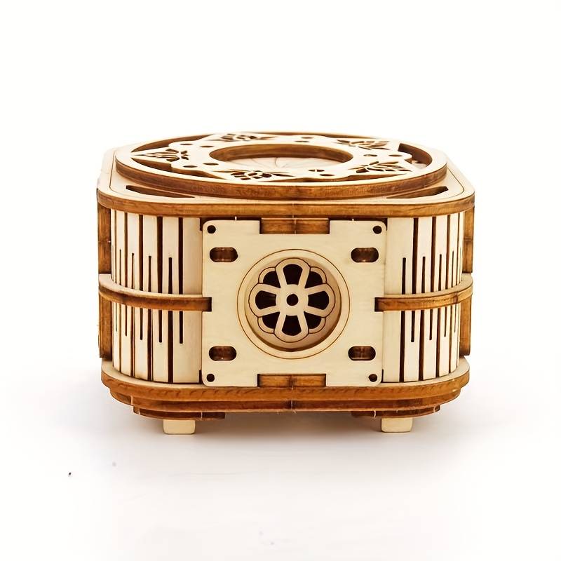 3D Puzzle Musical Instrument Model Style Music Box