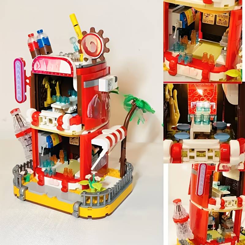 Building Toy Architectural Model Toy Set Model Model House Building Blocks
