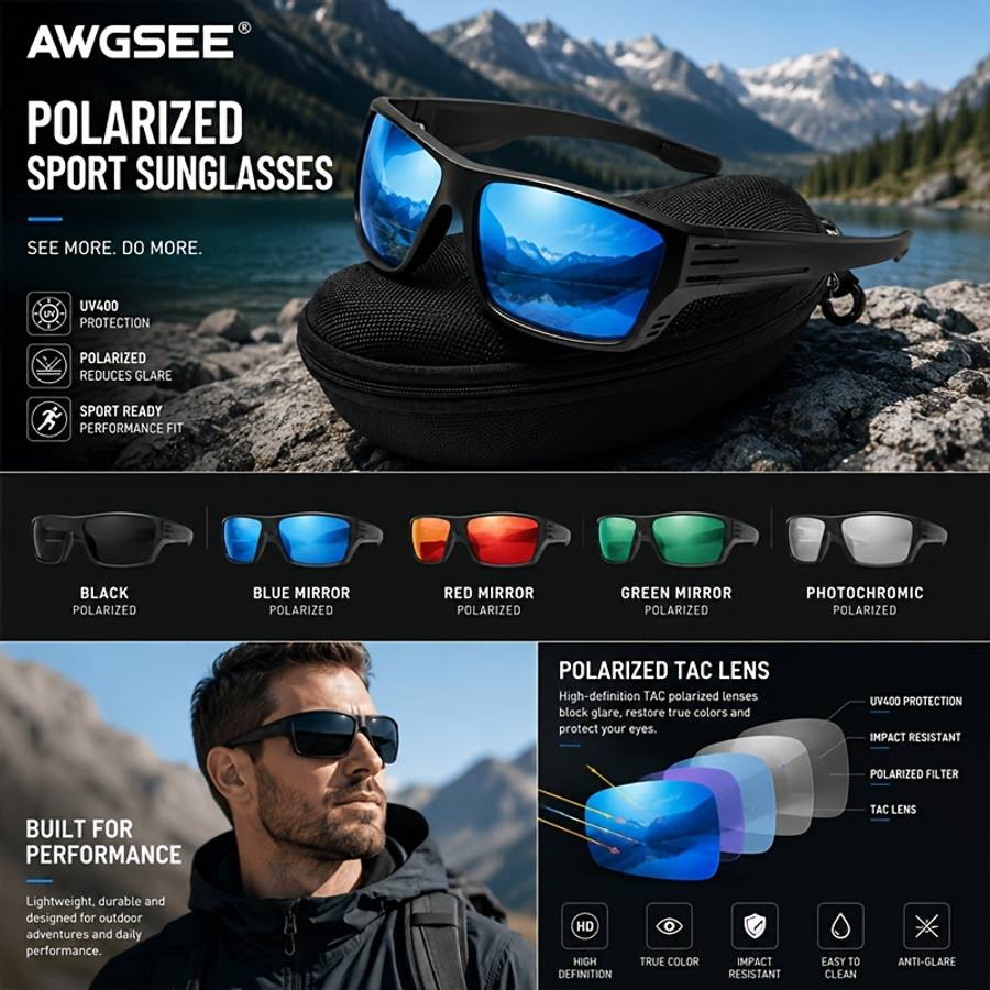 Cycling Glasses Color 1063 Box C5 Green