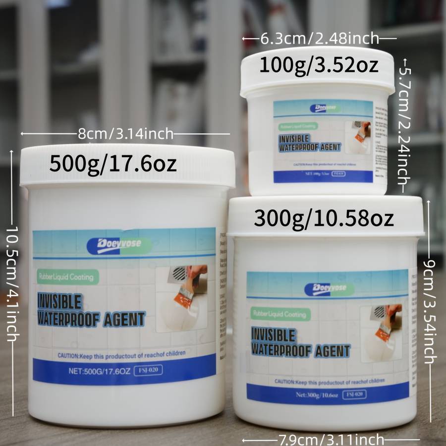Waterproof Repair And Sealing Supplies Capacity 300G 10.58Oz Add Tools