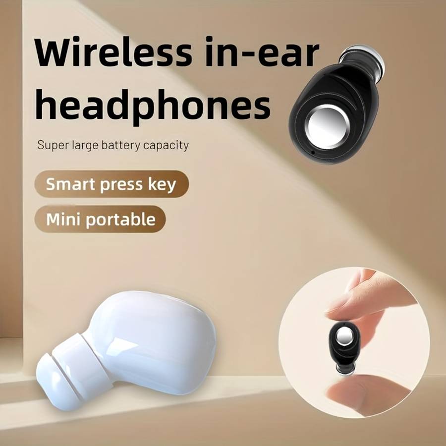 Wireless Headphones   Black
