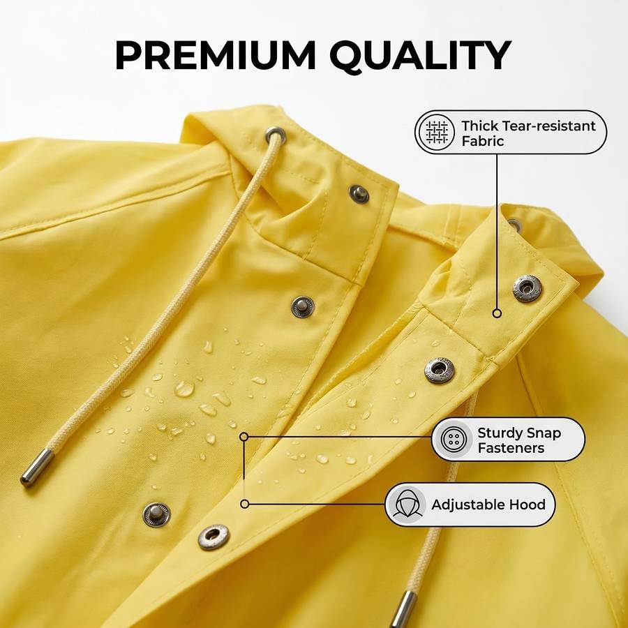 Raincoat White