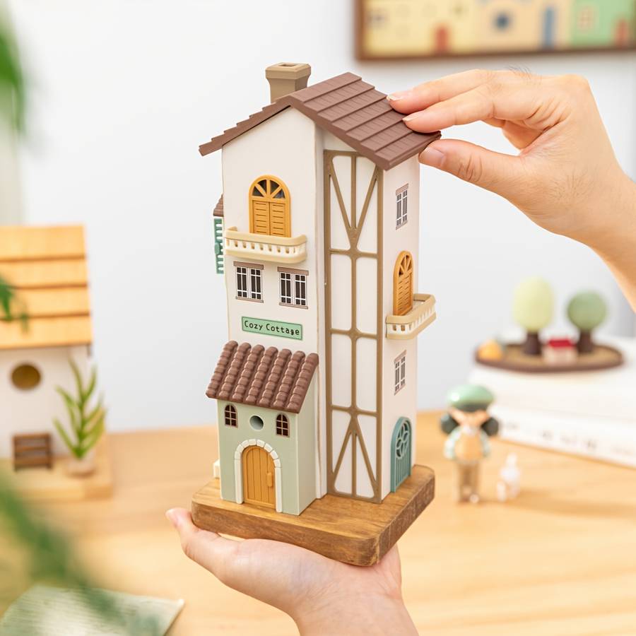 Building Toy Architectural Model Toy Set Items Inn Ornament