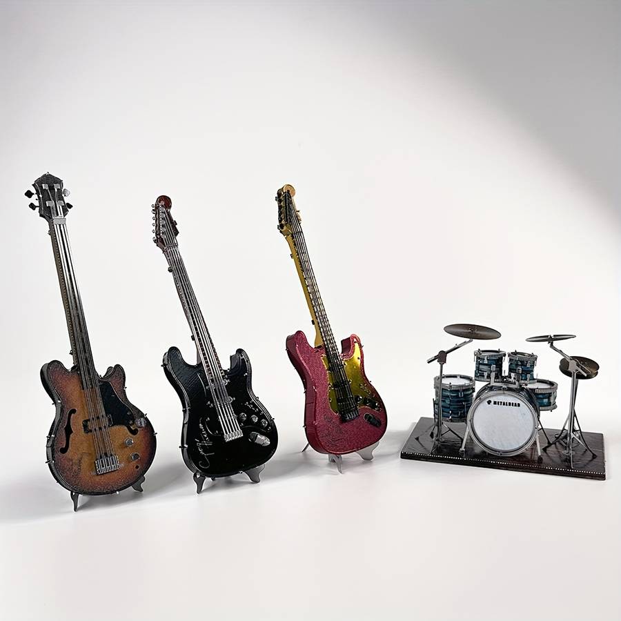 3D Puzzle Musical Instrument Model Model Harrison Guitar
