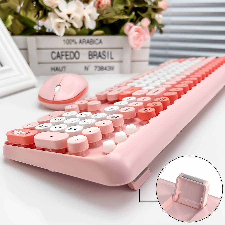 Keyboard Color Pink Mix