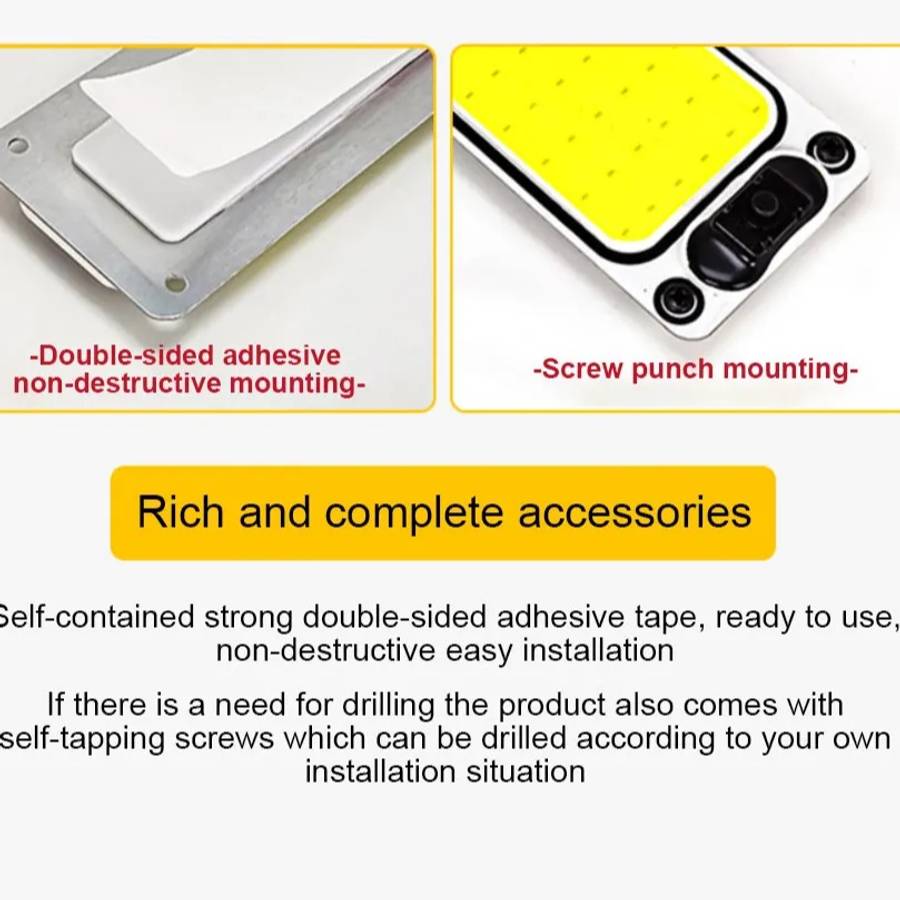 Car Lights Items 2Pcs 24.5*6Cm