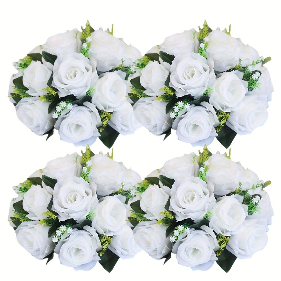 Wedding Supplies Color Cream Tricolor Quantity 4Pcs