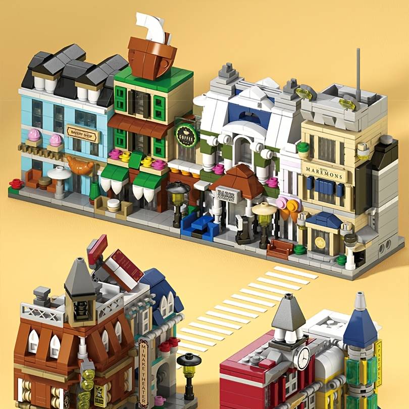 Building Toy Architectural Model Toy Set Items Fourth Set   559Pcs