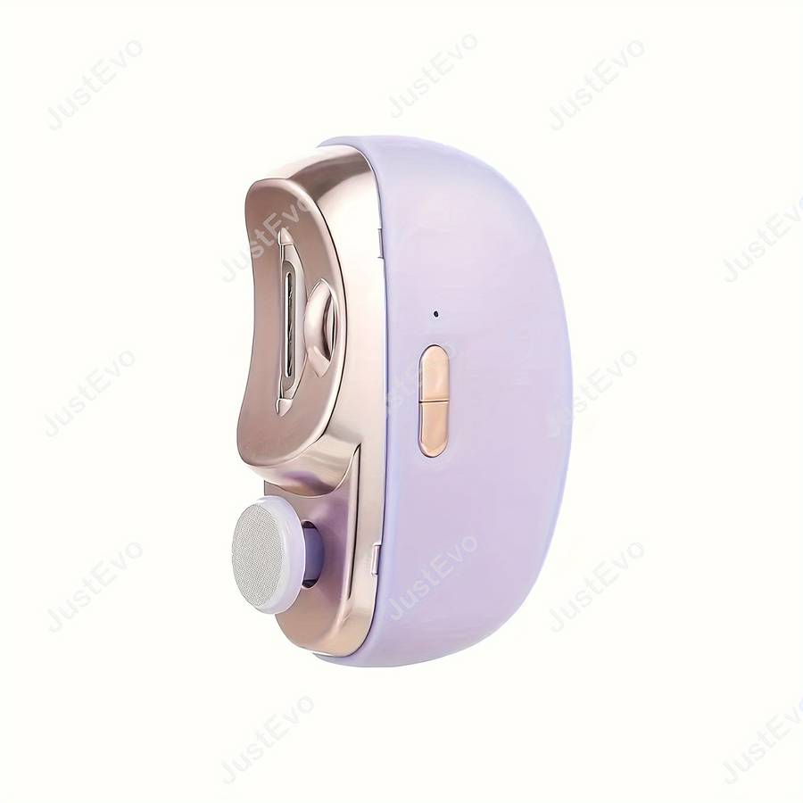 1pc Rechargeable Electric Nail Clipper  Care Kit Odorless Battery-Powered Manicure Tools fo