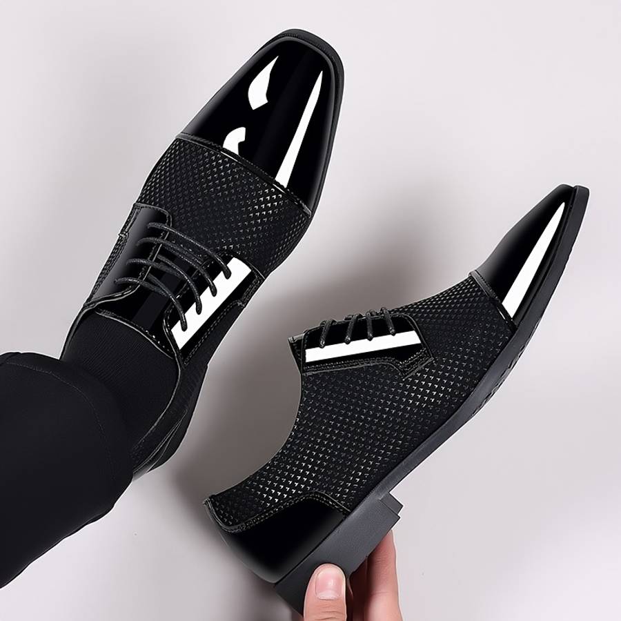 Mens Leather Shoes Color Grey Sizeuk 5
