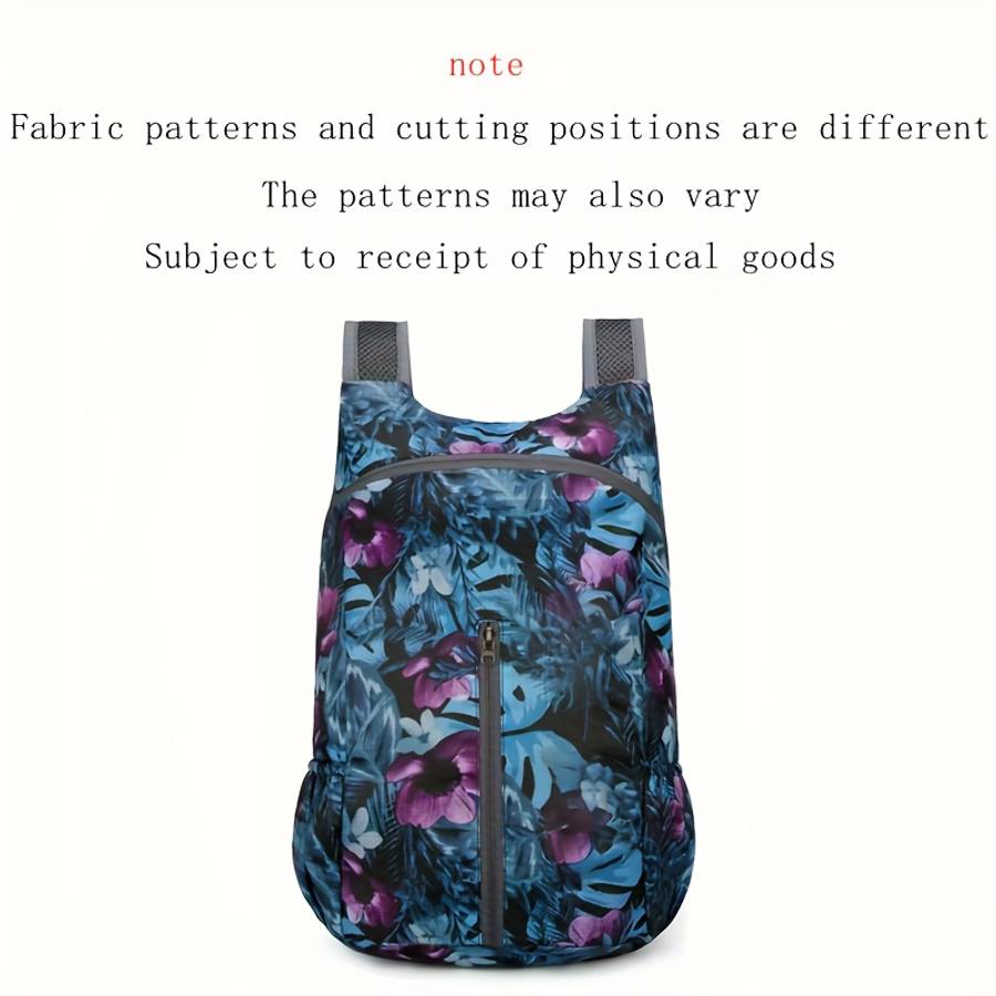 Professional Unisex Outdoor Travel Camping Folding Backpack Ultra Lightweight