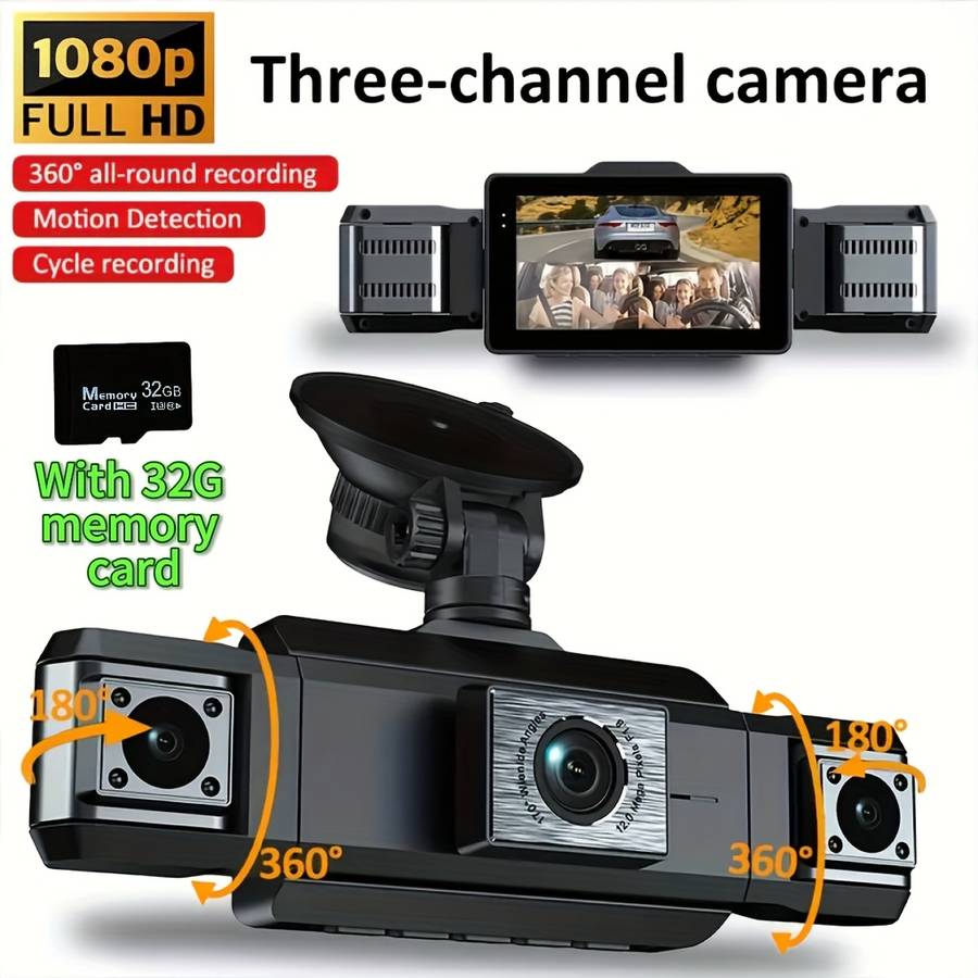 Real Channel Ultra Hd Front Fhd Backleftright Full Range Recording Parking