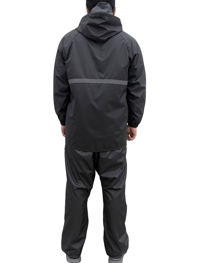 Raincoat Black Size Uk S