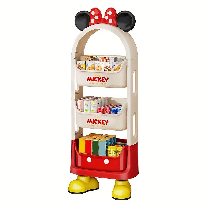 Storage And Organizationstyle Black  Add  Red   Roller Model 2 Layers