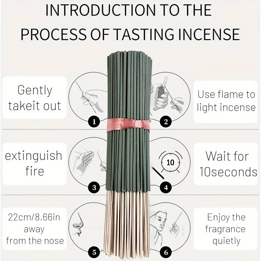 Scenteincense Sti Quantity 10 Pieces Pack White Sage Incense Sticks