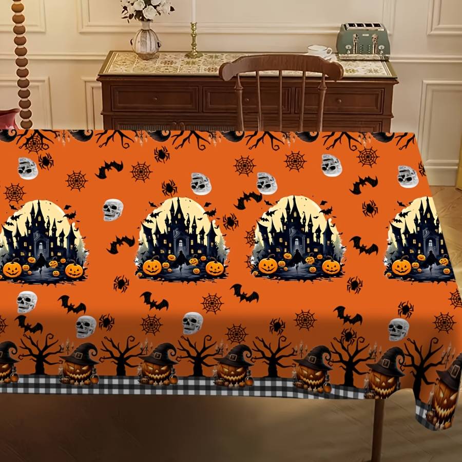 Halloween tablecloth decoration size 35.4 x 55.1in or 90 x 140cm