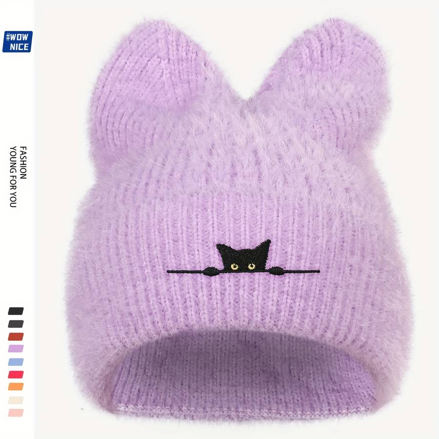 Winter Hat Color Tangerine