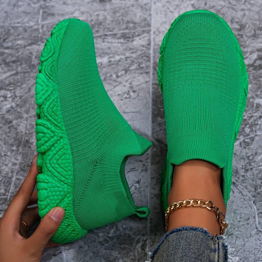 Women S Sneakers Color Green Sizeuk 9
