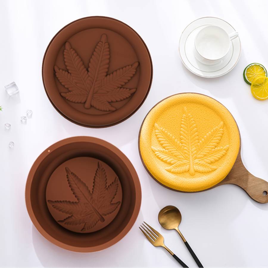Suitable For Baking Molds Color Brown Model T Hj031 2Pcs