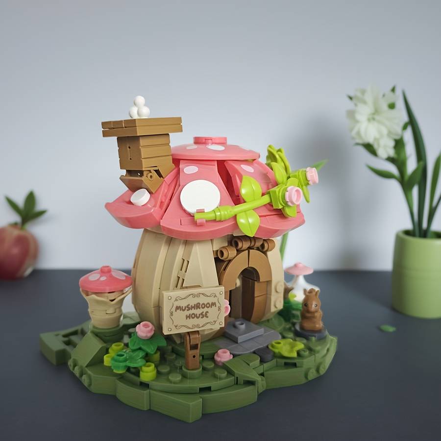 Building Toy Architectural Model Toy Set Style Tree House Blocks