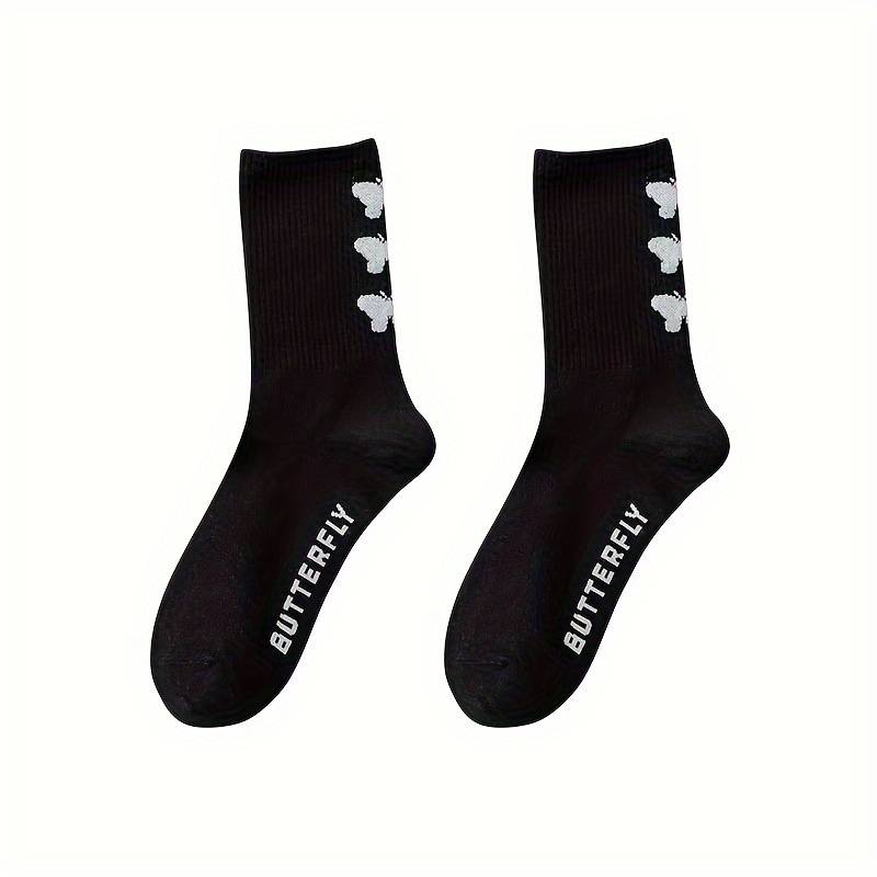 5 Pairs Mixed Color One Size High Elastic Socks