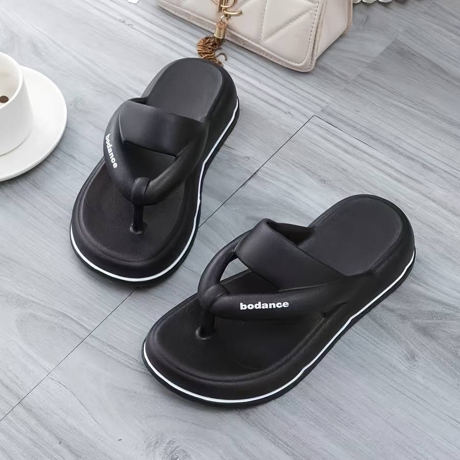 Ladies Summer Flip Flops White Uk 1.5-2