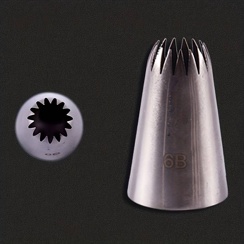 Professional Cake Decorating Head Items 6B Piping Nozzle