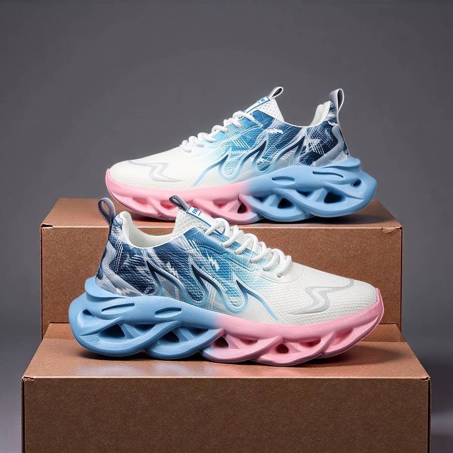 Sneakers Color White Blue Sizeuk 3