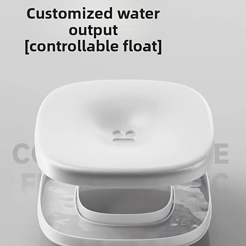 Pet Supplies Color Pet Large Floating Bowl Yellow And White