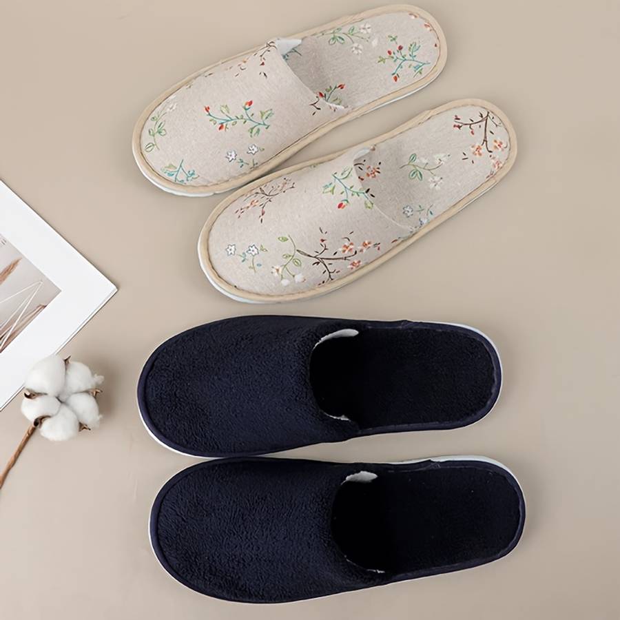 Cotton Slippers Color Floral  Sizeuk 8.5